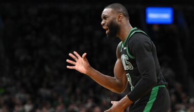 Celtics' Jaylen Brown rips officiating after loss to Spurs