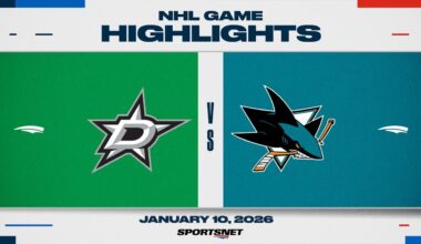 NHL Highlights | Stars vs. Sharks - January 10, 2025
