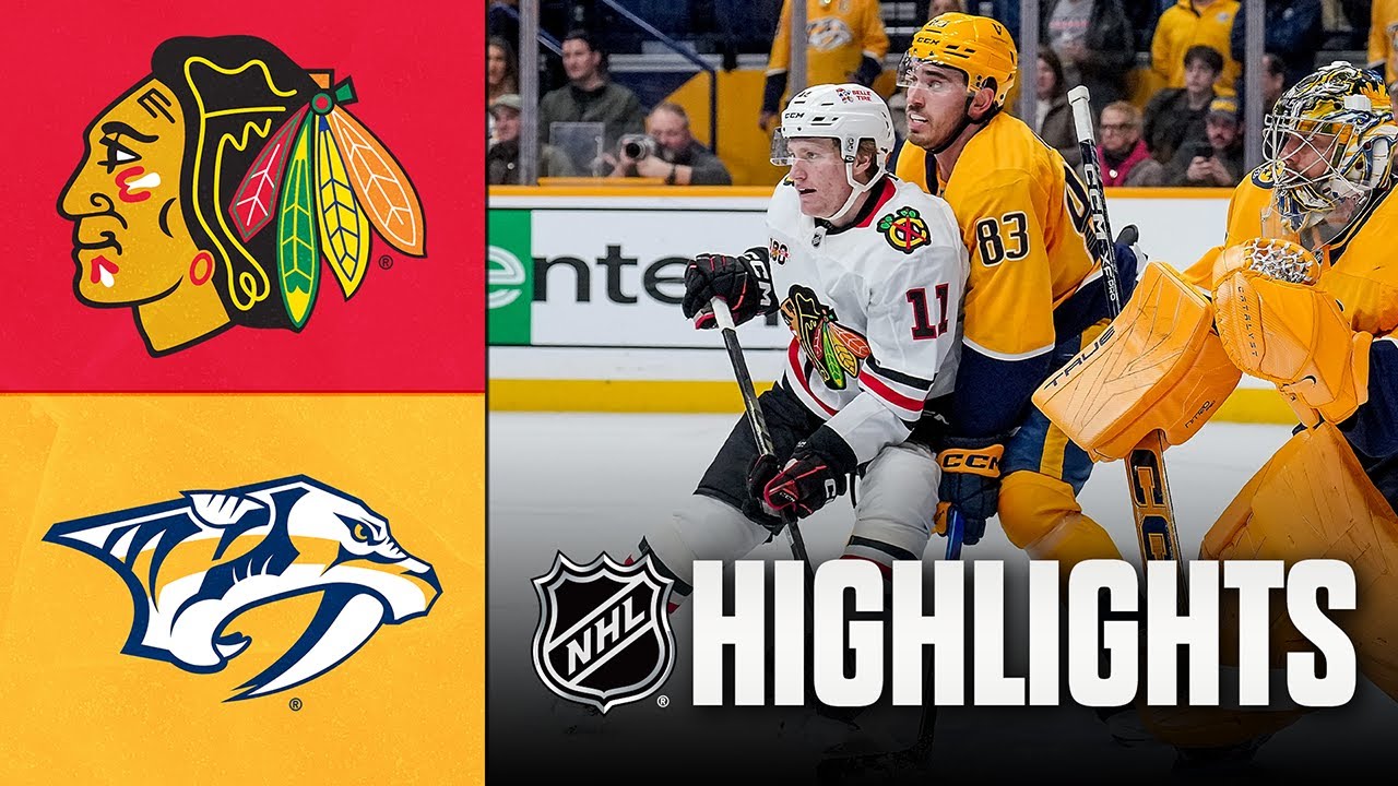 Blackhawks vs. Predators | NHL Highlights | January 10, 2026