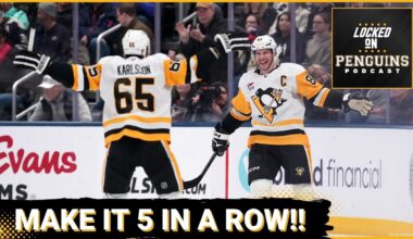 Penguins SWEEP weekend back-to-back in chaotic fashion!