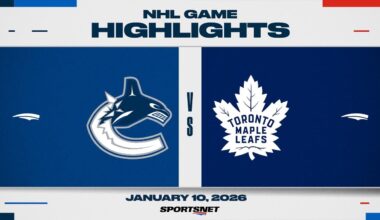 NHL Highlights | Canucks vs. Maple Leafs - January 10, 2026
