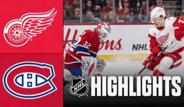 Red Wings vs. Canadiens | NHL Highlights | January 10, 2026
