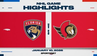 NHL Highlights | Panthers vs. Senators - January 10, 2026