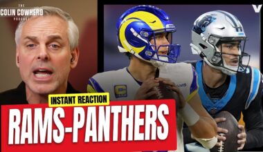 Rams-Panthers Reaction: Matthew Stafford outduels Bryce Young in NFL Wild Card | Colin Cowherd NFL