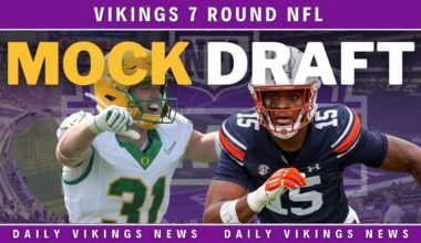 Minnesota Vikings 2026 7-Round NFL Mock Draft! Full Breakdown