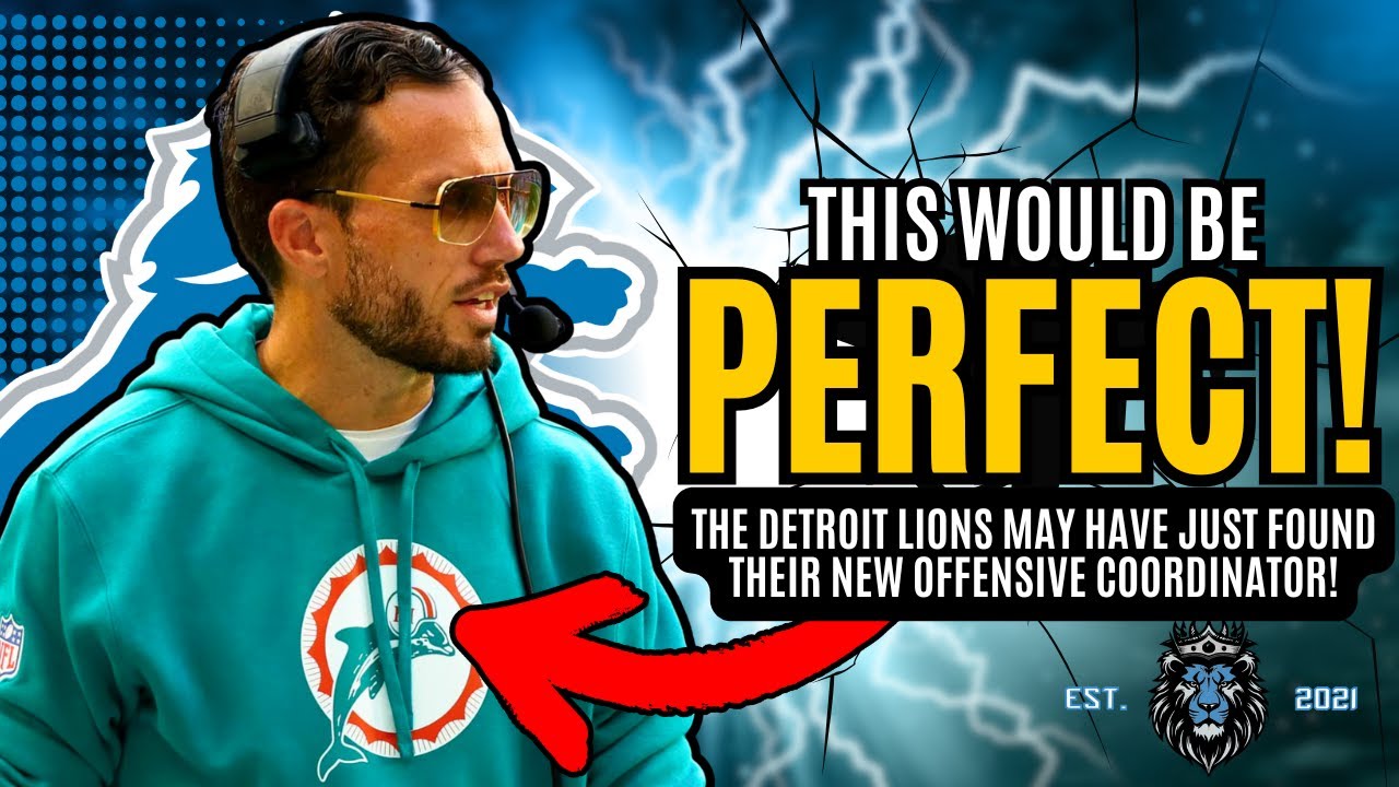 The Detroit Lions May Have JUST FOUND The PERFECT Offensive Coordinator!