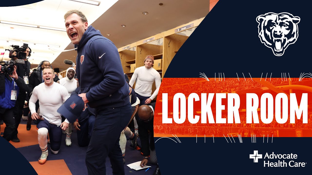 Postgame Locker Room Speech | Chicago Bears