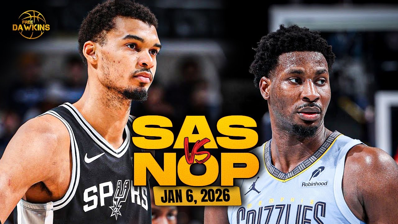 San Antonio Spurs vs Memphis Grizzlies Full Game Highlights | Jan 6, 2026 | FreeDawkins