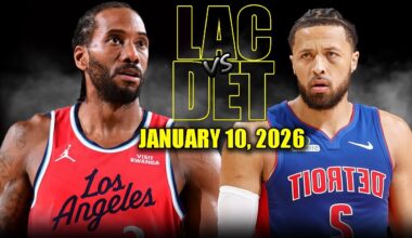 Los Angeles Clippers vs Detroit Pistons Full Game Highlights – January 10, 2026 | NBA Season