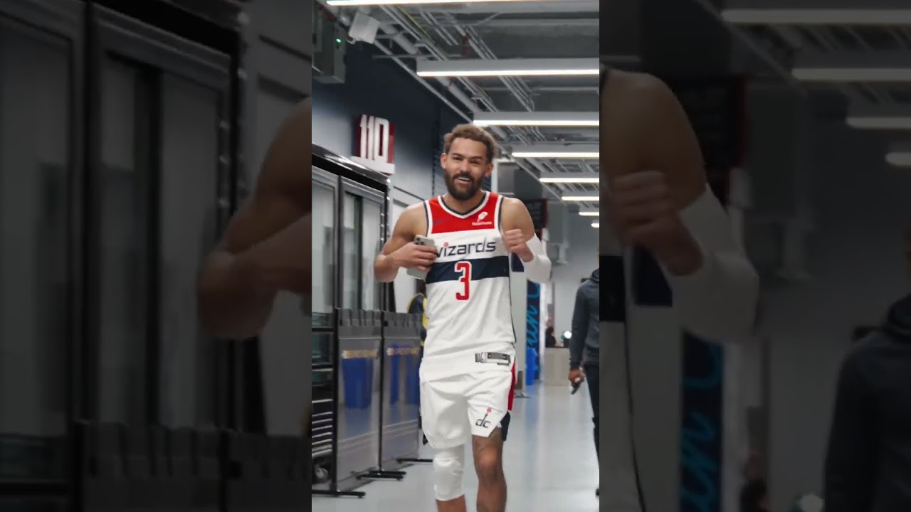 THAT'S TRAE YOUNG IN A WIZARDS UNIFORM! 🧙‍♂️ #nba #traeyoung #wizards #shorts
