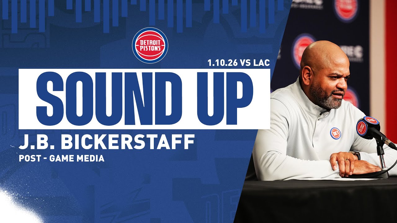 Post-Game Press Conference: J.B. Bickerstaff | Pistons vs. Clippers  | 1.10.26