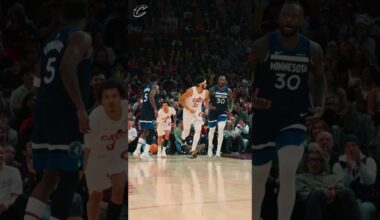 PURE CINEMA. #jarrettallen #nba #cavs #clevelandcavaliers #basketball