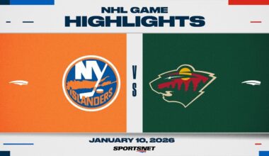 NHL Highlights | Islanders vs. Wild - January 10, 2026