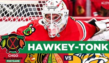 BLACKHAWKS POSTGAME: Drew Commesso SHUTS OUT Nashville Predators For First NHL Win | CHGO Blackhawks