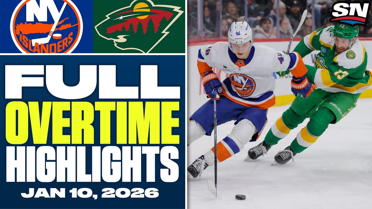 New York Islanders at Minnesota Wild | FULL Overtime Highlights - January 10, 2026