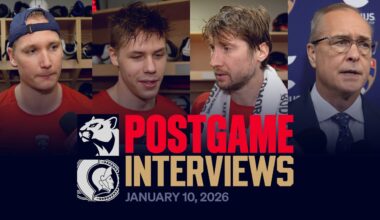 “I think we played really really hard” | Postgame Reaction vs Senators | 01.08.26