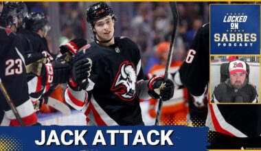 Jack Quinn SNIPES two goal to keep the Buffalo Sabres RED HOT in win over the Ducks