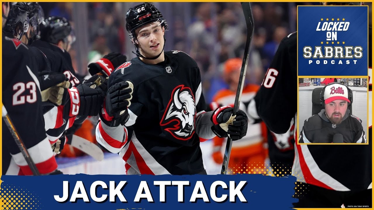 Jack Quinn SNIPES two goal to keep the Buffalo Sabres RED HOT in win over the Ducks