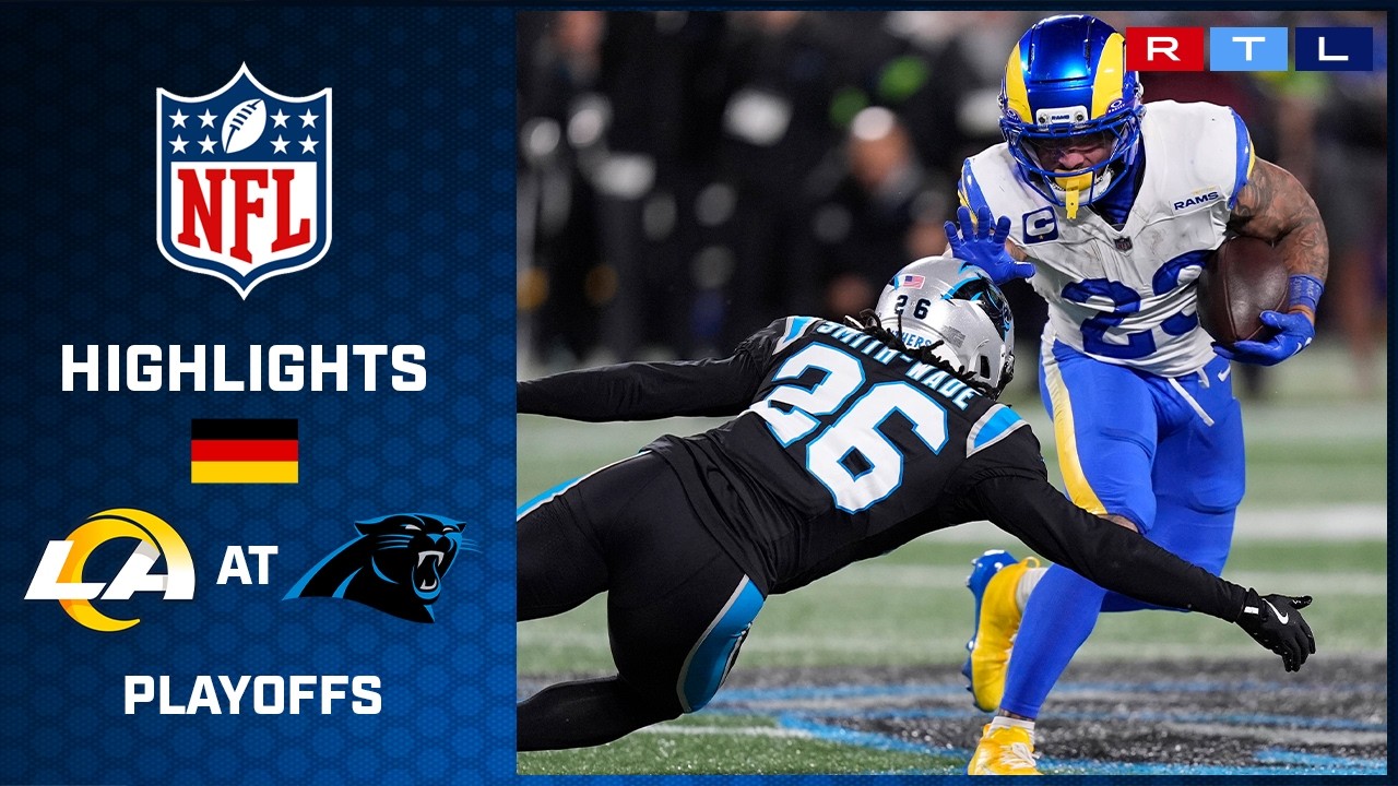 Los Angeles Rams at Carolina Panthers | 🇩🇪 NFL-Playoffs-Highlights | RTL Sport