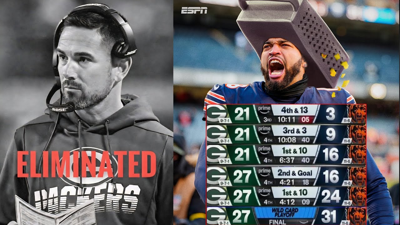 A Vikings Fan Reacts to the Packers Blowing a 21-3 Lead vs the Bears