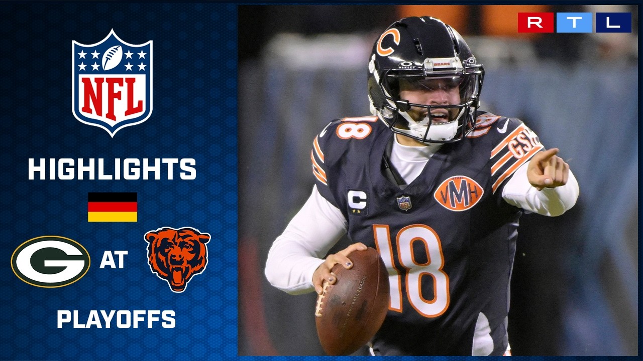 Green Bay Packers at Chicago Bears| 🇩🇪 NFL-Playoffs-Highlights | RTL Sport