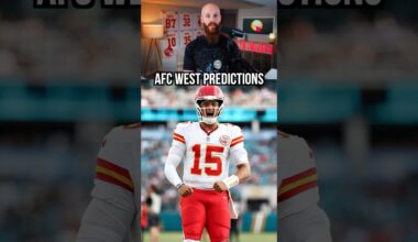 I've got some BAD NEWS about the AFC West in 2026...