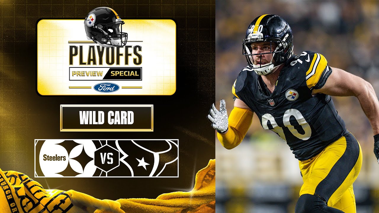 Steelers 2025 Playoffs Preview Special: Wild Card vs. Texans | Pittsburgh Steelers