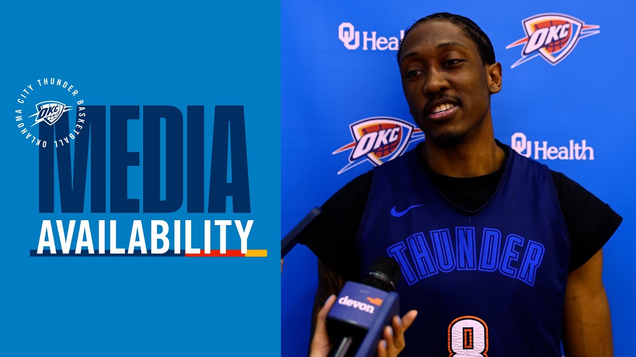 Practice Media Availability with Jalen Williams | January 10, 2026 | OKC Thunder