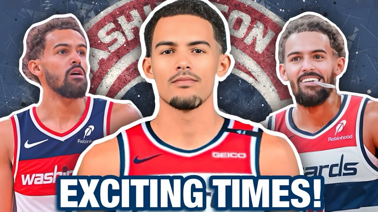 Trae Young's First Day As A Washington Wizard... FUTURE IS BRIGHT!