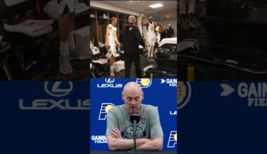 Coach Carlisle Explains Tossing a Bucket of Water at Johnny Furphy While Celebrating his 1,000th Win