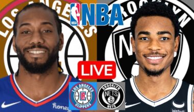 LIVE: LOS ANGELES CLIPPERS vs BROOKLYN NETS | NBA | PLAY BY PLAY | SCOREBOARD