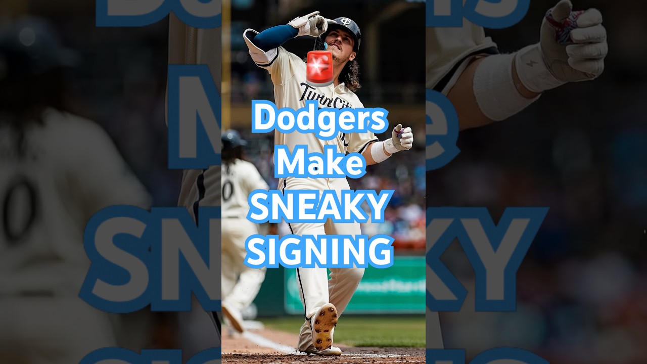 Los Angeles Dodgers make SNEAKY SIGNING…