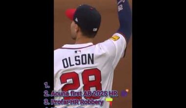 Best Plays 2025 Braves 🔥🫨