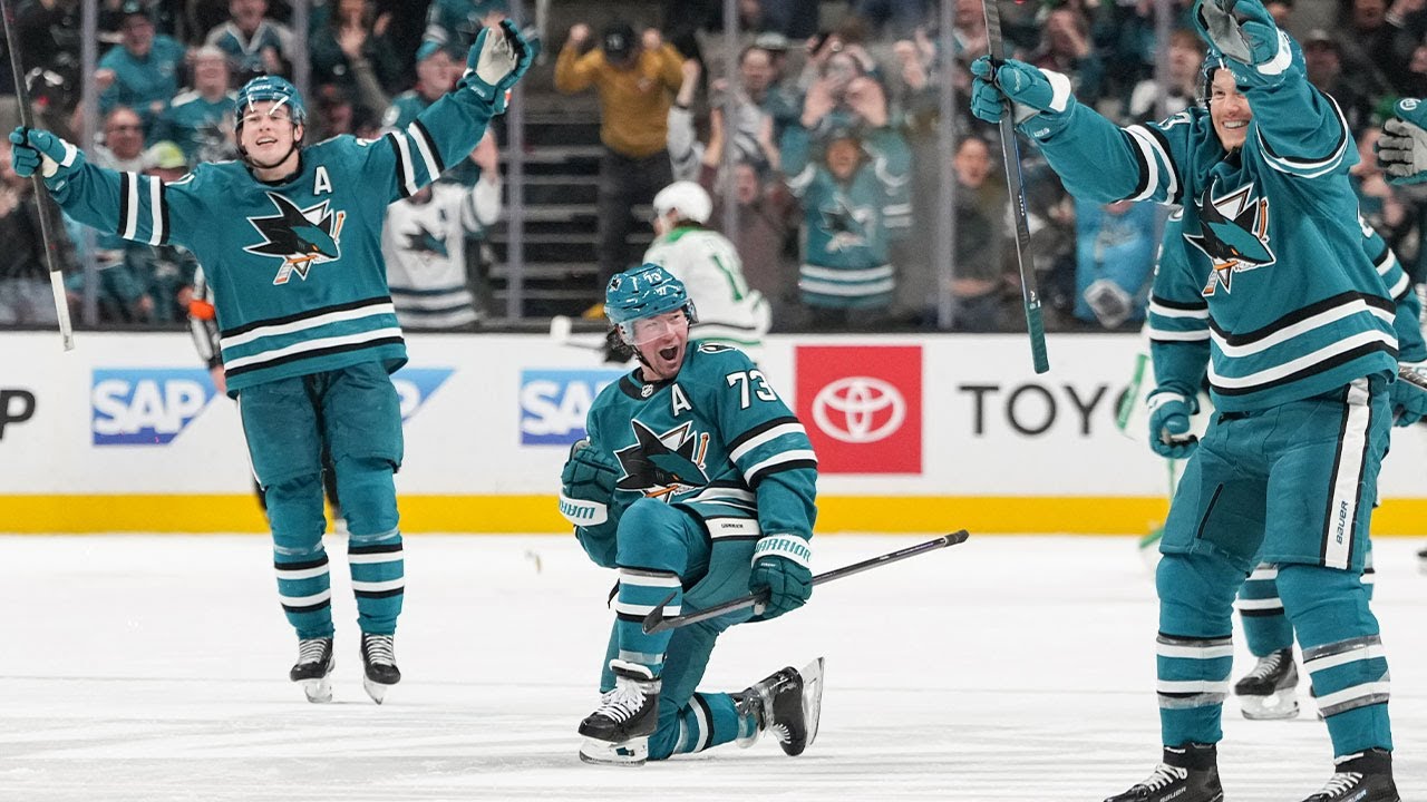 Toffoli wins it for Sharks in OT!!