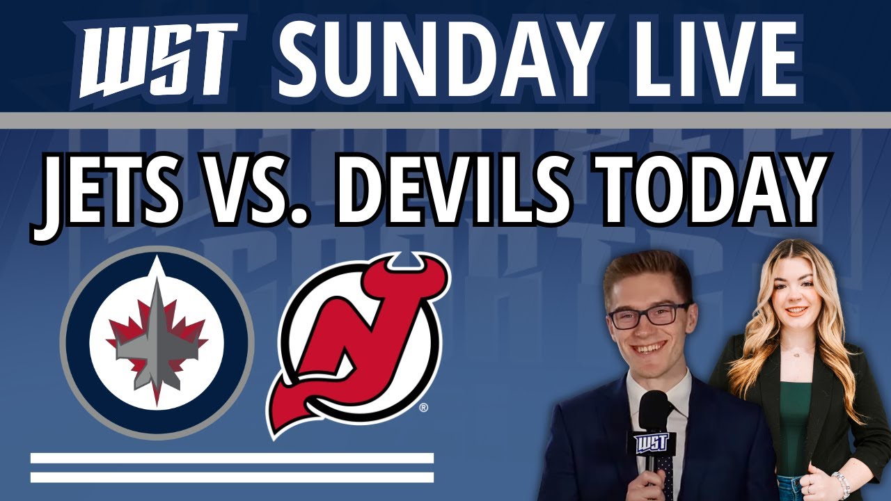 Winnipeg Jets vs. New Jersey Devils today | WST Sunday Live