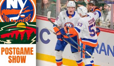 New York Islanders vs Minnesota Wild Postgame Recap, Reaction, Highlights