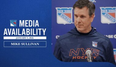 NYR vs UTA: Mike Sullivan Pregame Media Availability | Jan. 5, 2026