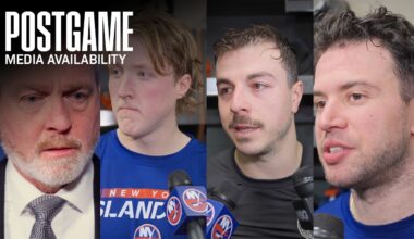New York Islanders Postgame Availability | NYI 4 at MIN 3 (OT)
