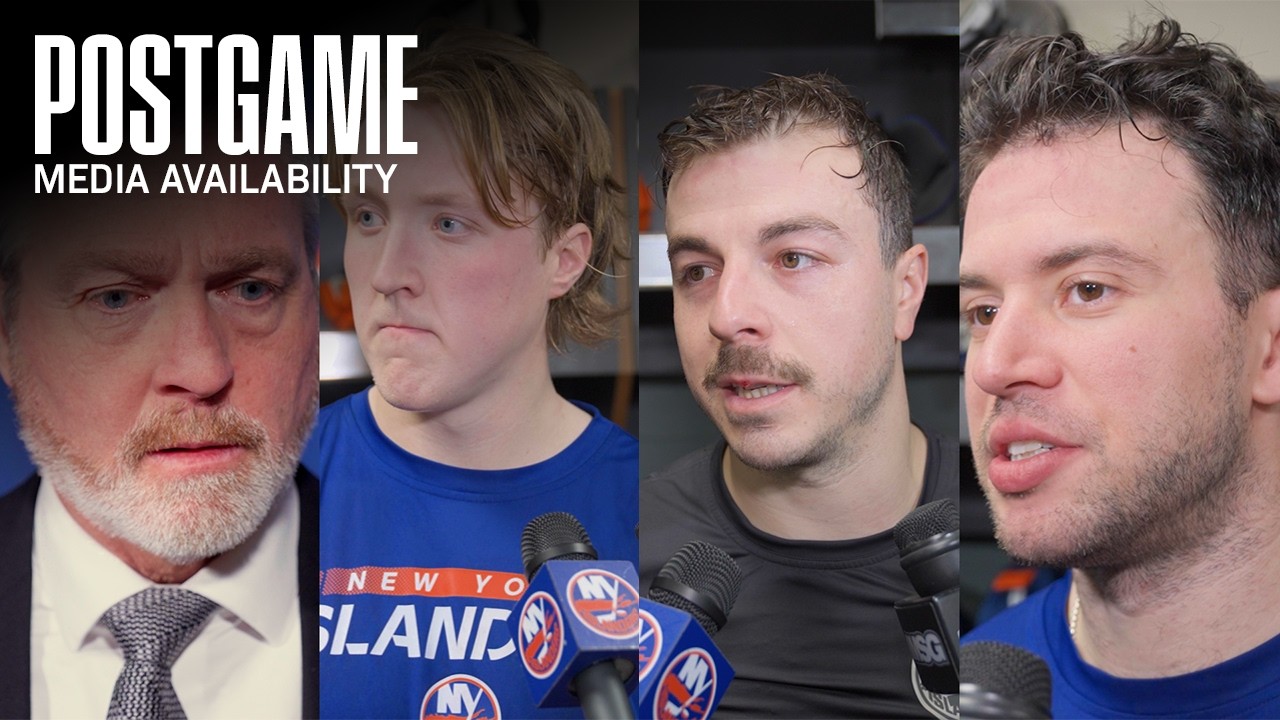 New York Islanders Postgame Availability | NYI 4 at MIN 3 (OT)