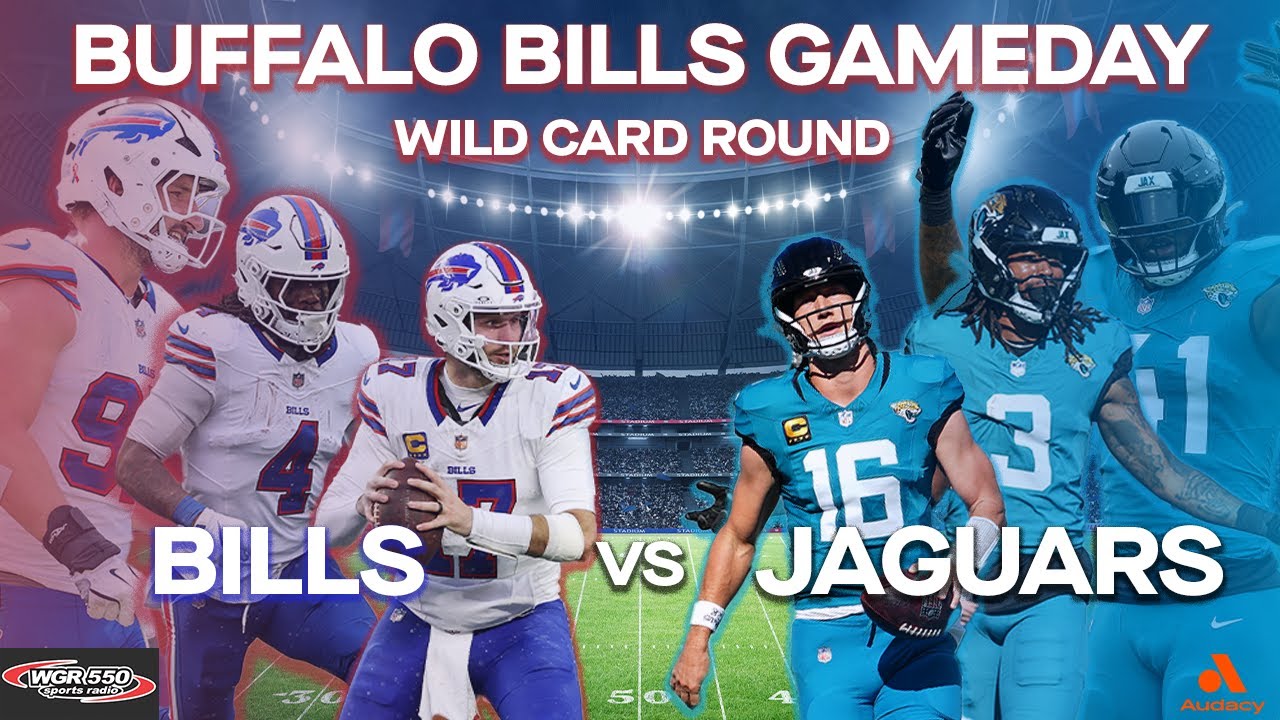 Countdown to Kickoff LIVE! | Bills @ Jaguars Wild Card | January 11th 2026 | WGR550 Sports Radio