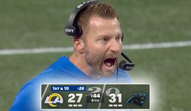 Crazy ending in Carolina! Rams vs. Panthers NFL Wild Card Weekend