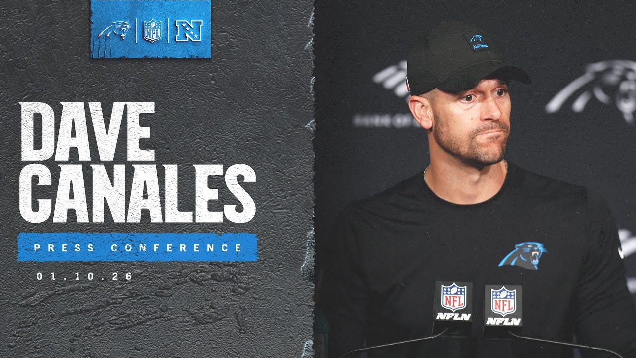 Dave Canales speaks after Wild Card game against Rams | Carolina Panthers