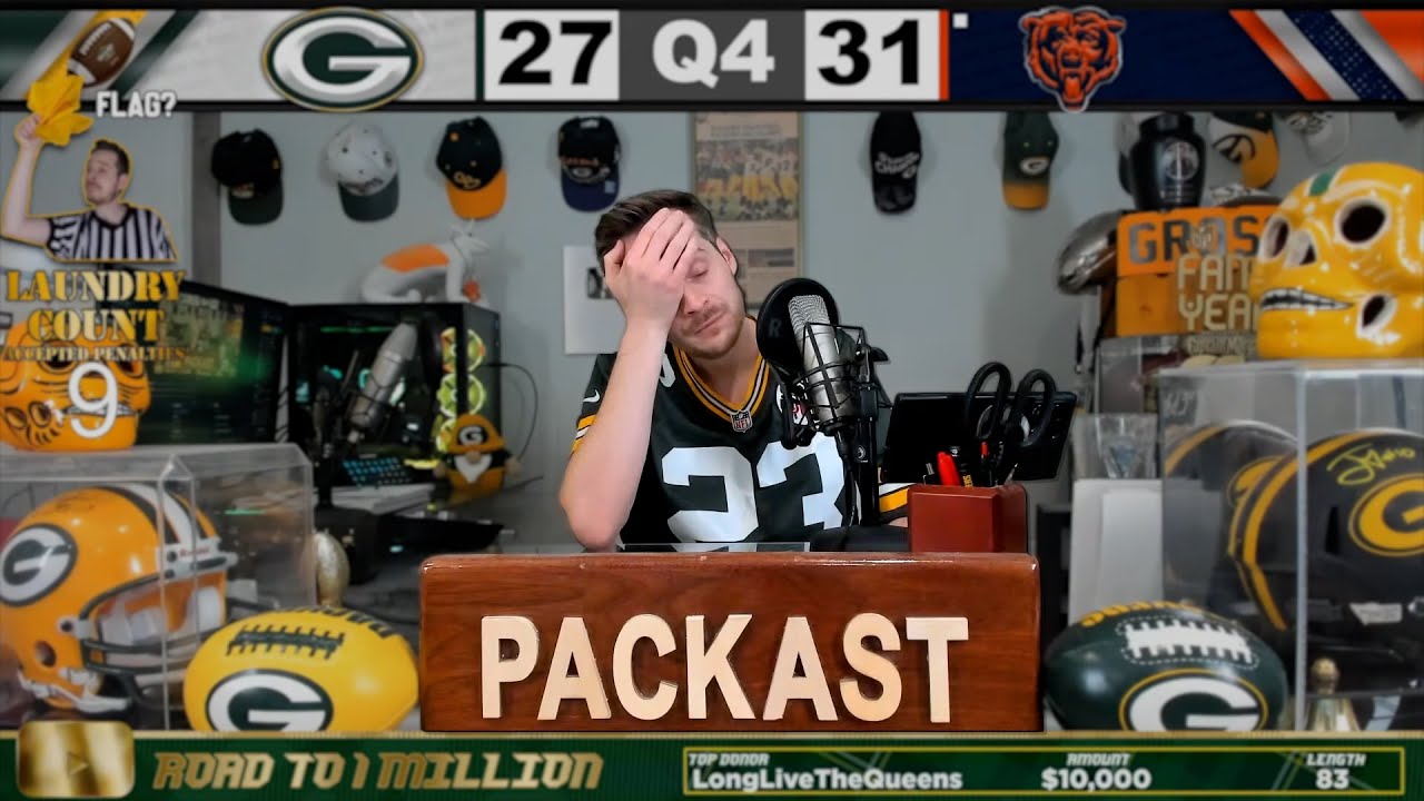 A Packers Fan's Live Reaction to the Final 5 minutes of Packers vs Bears