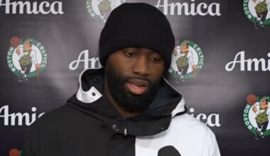 Jaylen Brown goes OFF on refs after he shot 0 FTs and Celtics only shot 4 vs Spurs