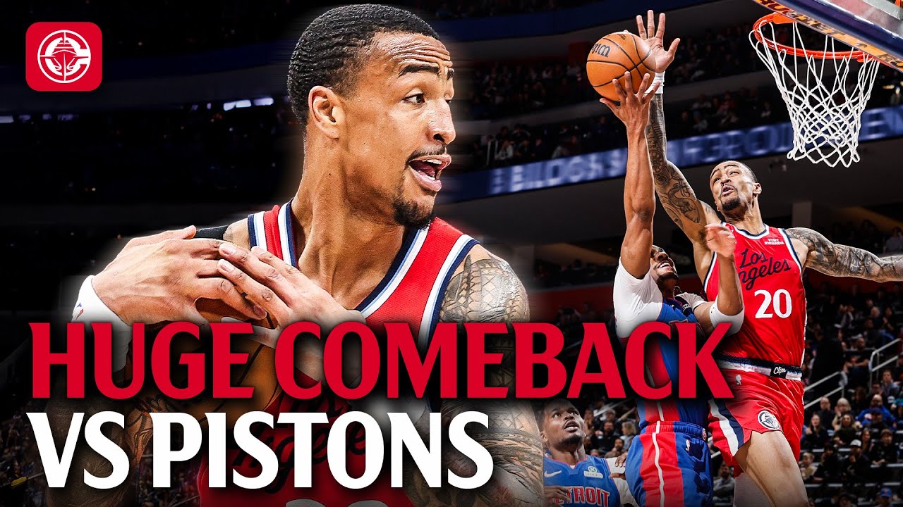 19 Point Comeback Win Over Pistons 😤