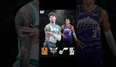 Utah… This was embarrassing😬 #charlottehornets #lameloball #nba #utahjazz