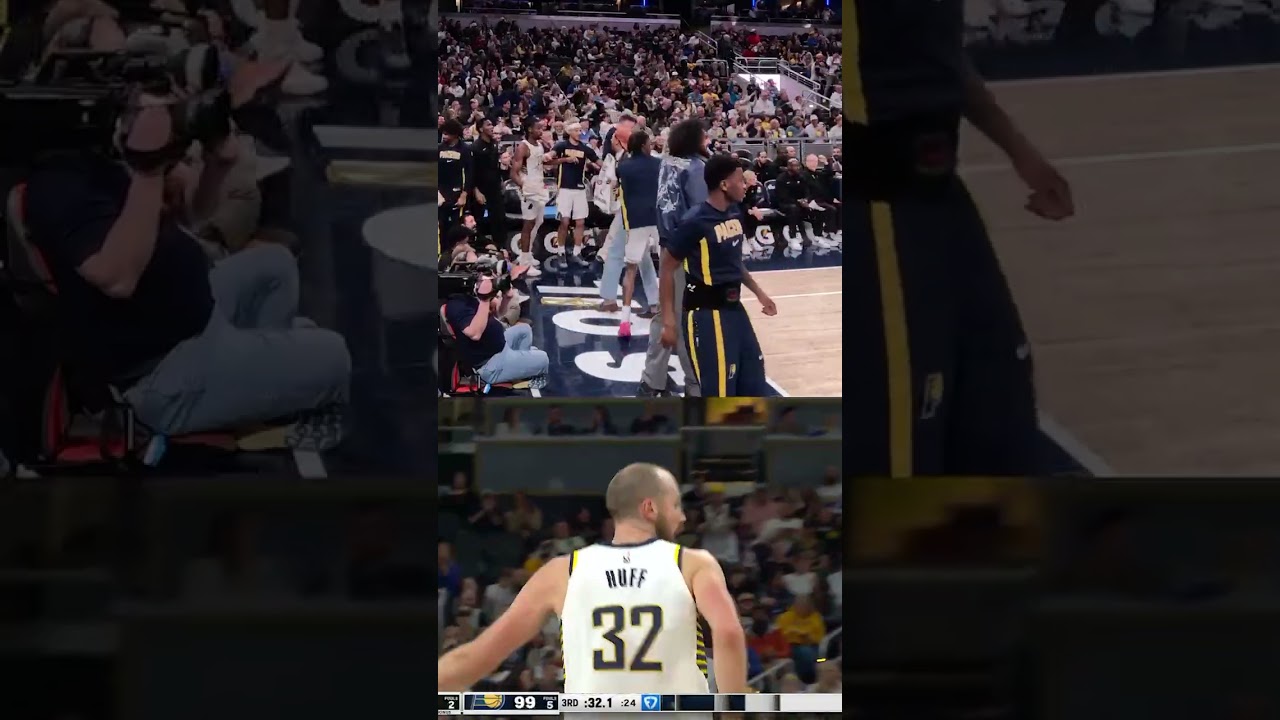 The Bench Was on Their Feet All Game Against the Heat 🗣️