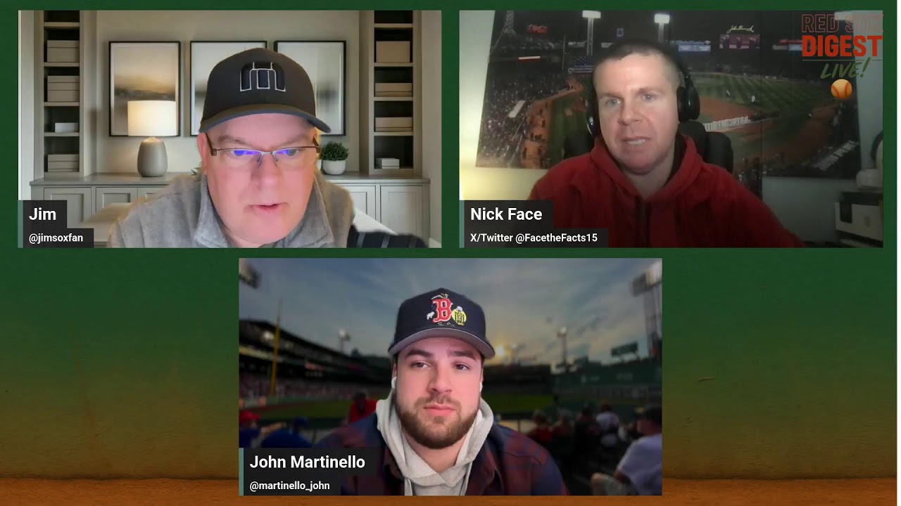 Red Sox Digest LIVE! - Alex Bregman Spurns Boston Signs with Cubs!