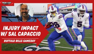 Biggest Pregame Injury Concerns for Bills-Jags w/ Sal Capaccio | Buffalo Bills Gameday