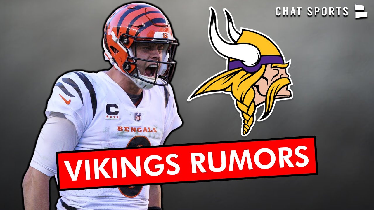 Vikings Rumors On J.J. McCarthy, Joe Burrow & Brian Flores